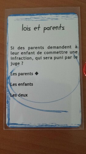 Atelier création de jeux « jeunes et police » ETAPE 2