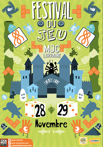 Festival du jeu de la MJC Lorraine