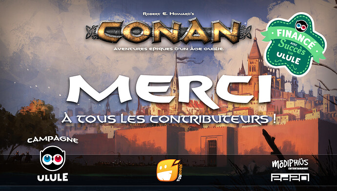 Campagne CONAN clôturée ! Merci à tous les contributeurs