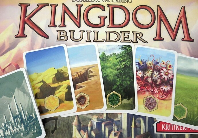 [Jeux A Thème] Sur le Vif : Review de Kingdom Builder ! Un Spiel Des Jahres qui vaut le détour !