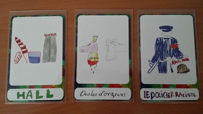 Atelier création de jeux « jeunes et police » ETAPE 2