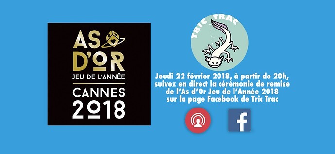 La cérémonie des As d'Or 2018 en direct !