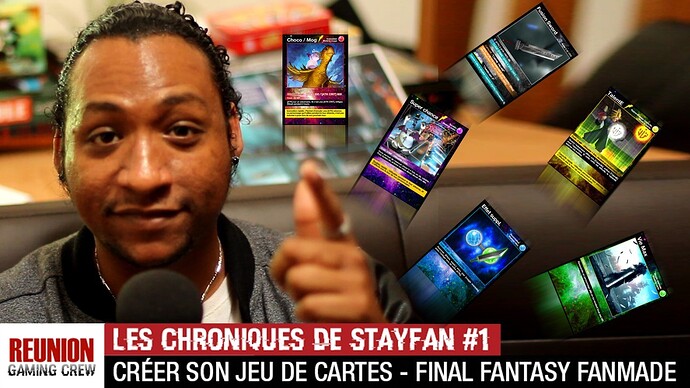 Creer un jeu de société (jeu de carte à jouer) - Final Fantasy Fan Game