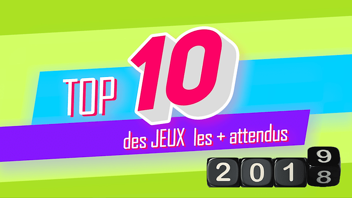 Le top 10 des jeux les + attendus de 2019