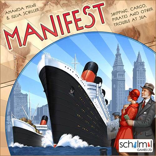 Manifest : le jeu des loups de mers des annees 20 (Kickstarter)