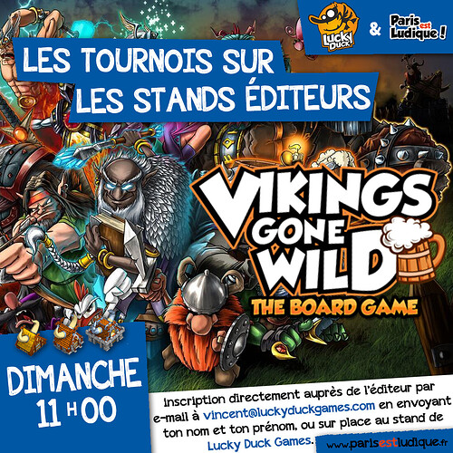 Vikings Gone Wild en démo à Paris est Ludique !