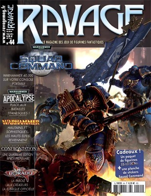 Des figurines BattleLore dans Ravage