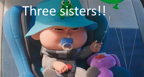 BB moi moche 3 sisters