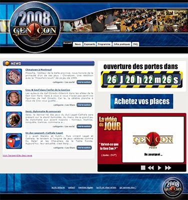 Gen Con Paris, les places sont en ventes !