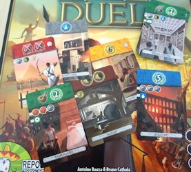 [JEUX A THEME] Sur le Vif: 7 WONDERS DUEL - Mes premières impressions