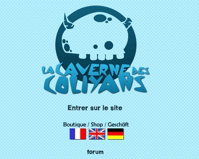 La Caverne des Coliyans, la boutique !