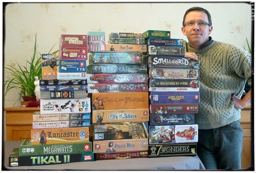 Son poids en boîtes de jeux !