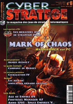 Cyberstratége n°6 en kiosque