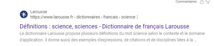 science