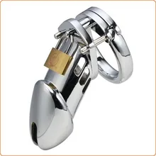 Steel-Male-Padlock-Chastity-Cage-Device-