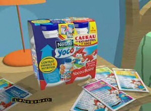 Contrario dans les yaourts !