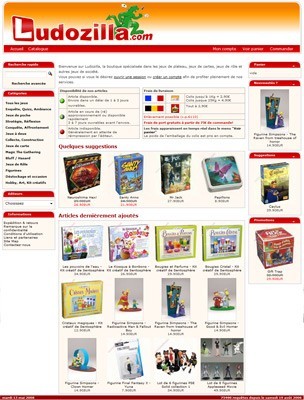 Ludozilla, une nouvelle boutique online