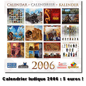 Le calendrier ludique disponible !