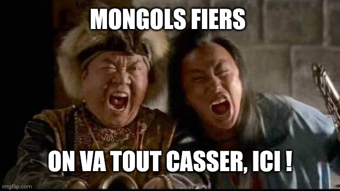 mongols fiers