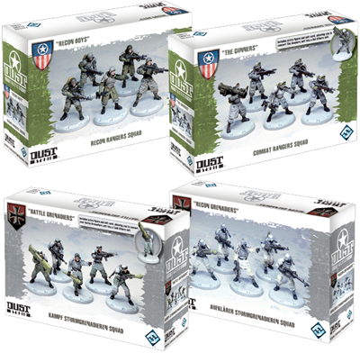 Dust Tactics, déjà des extensions